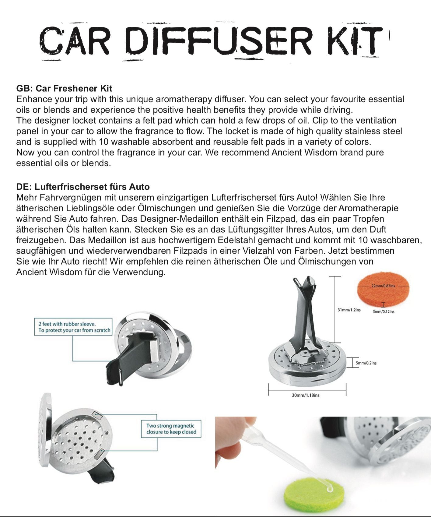 Autodifuzér – Futbal – 30 mm