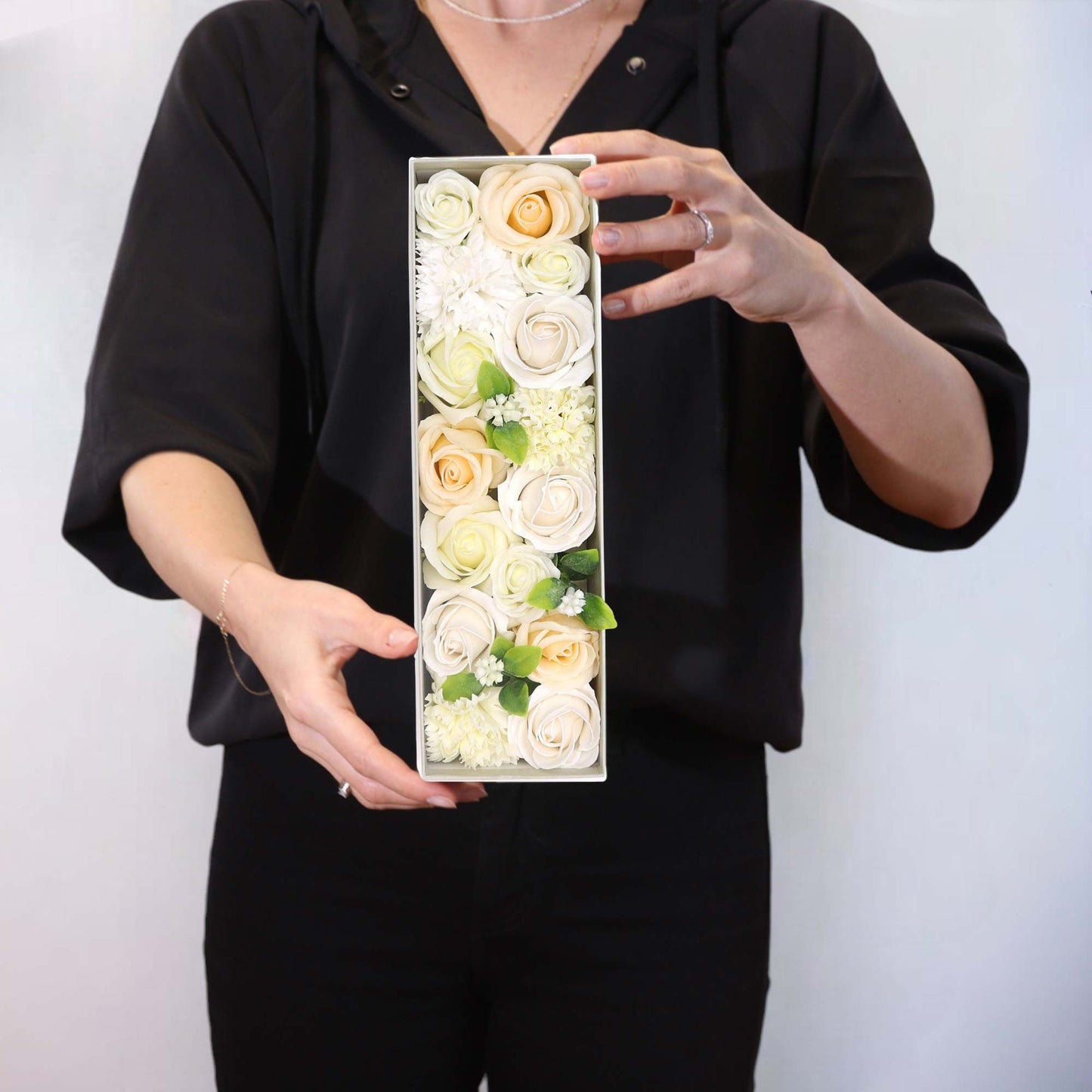 Dlhý Box - Biely a Ivory