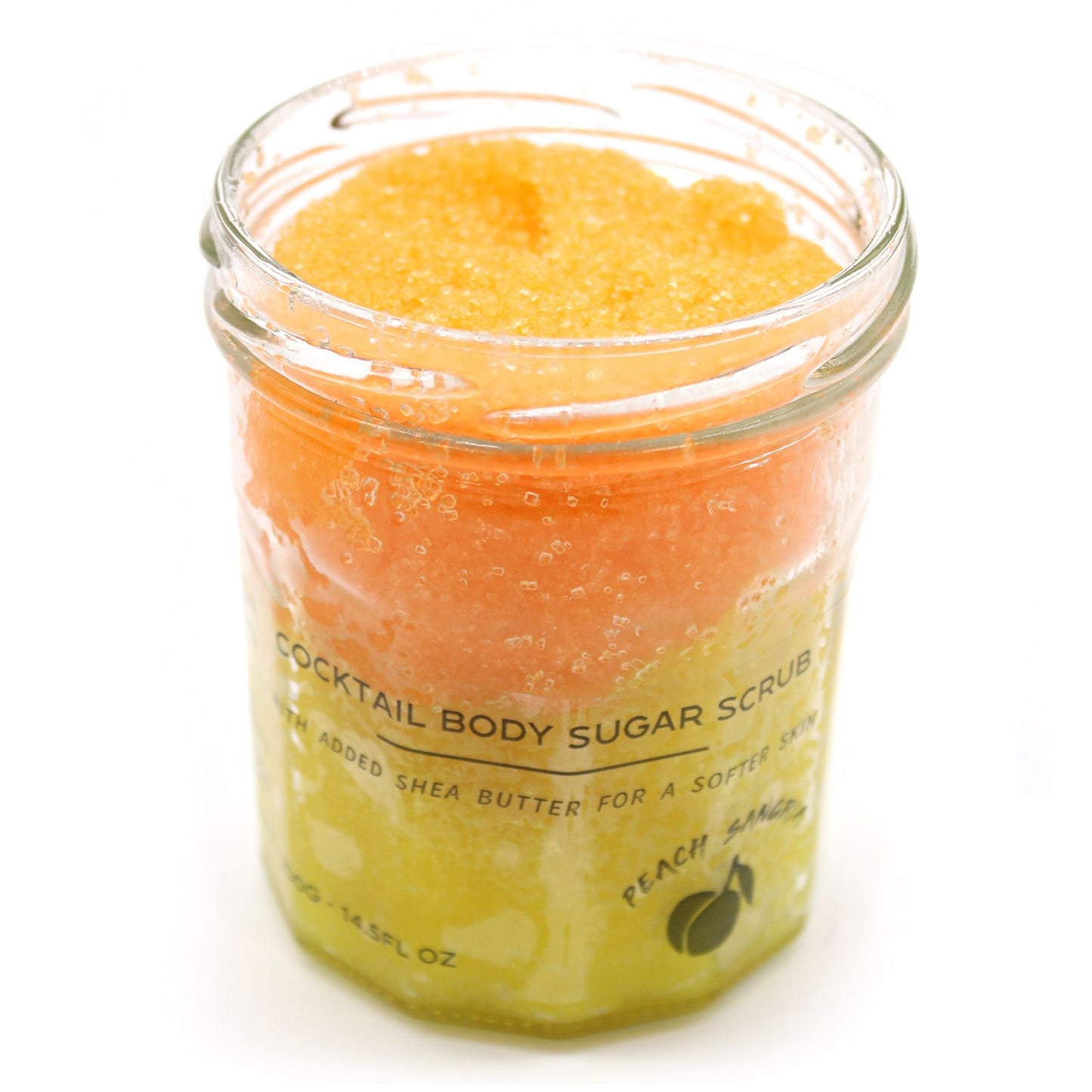 Cukrový telový peeling s vôňou - Peach Sangria, 300 g