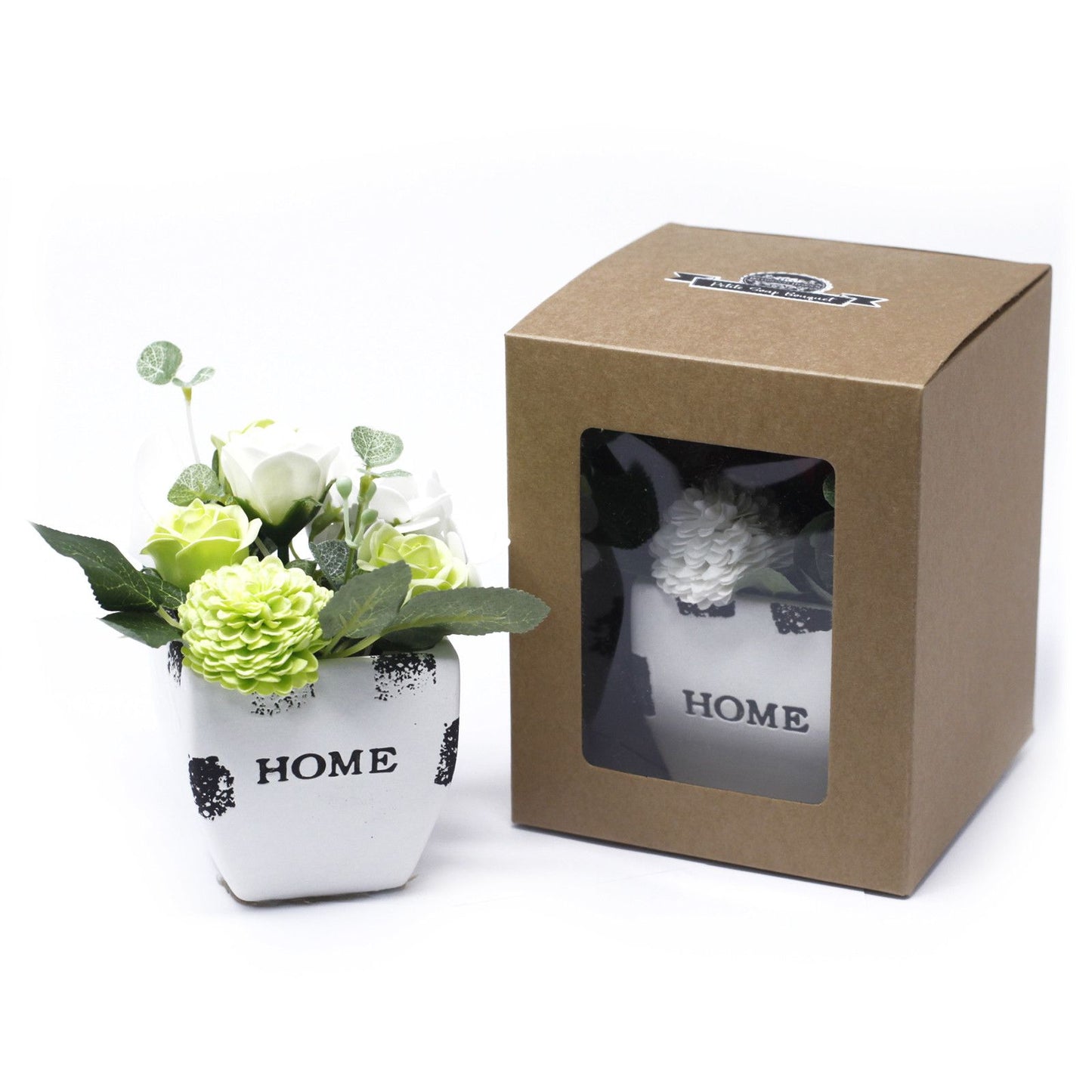 Bouquet Petite Flower Pot - Peaceful Pink