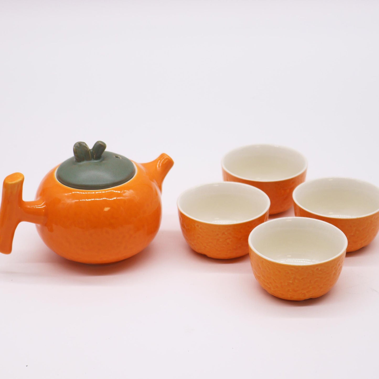 Set čajovej kanvice Herbal Orange – kanvice a štyri šálky