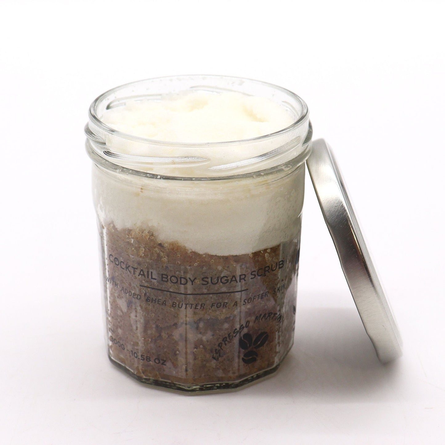 Cukrový telový peeling s vôňou - Espresso Martini 300g