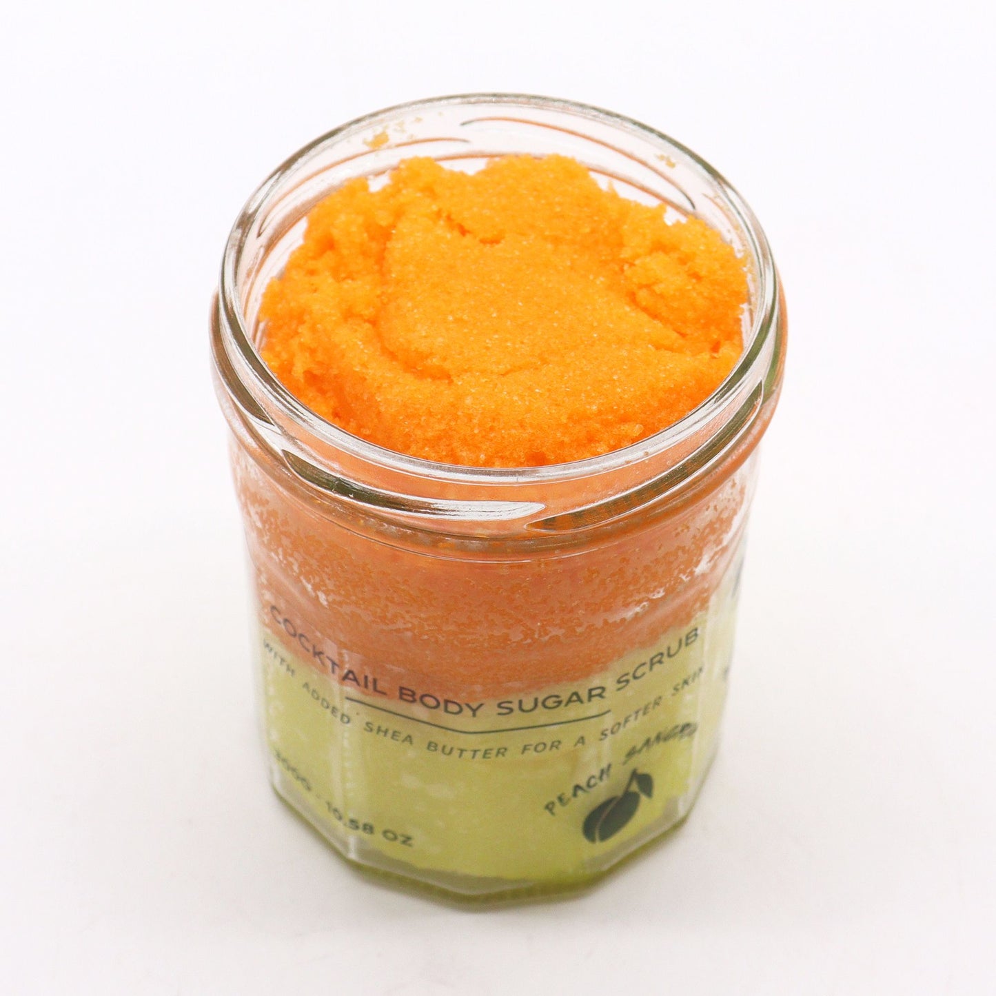 Cukrový telový peeling s vôňou - Peach Sangria, 300 g