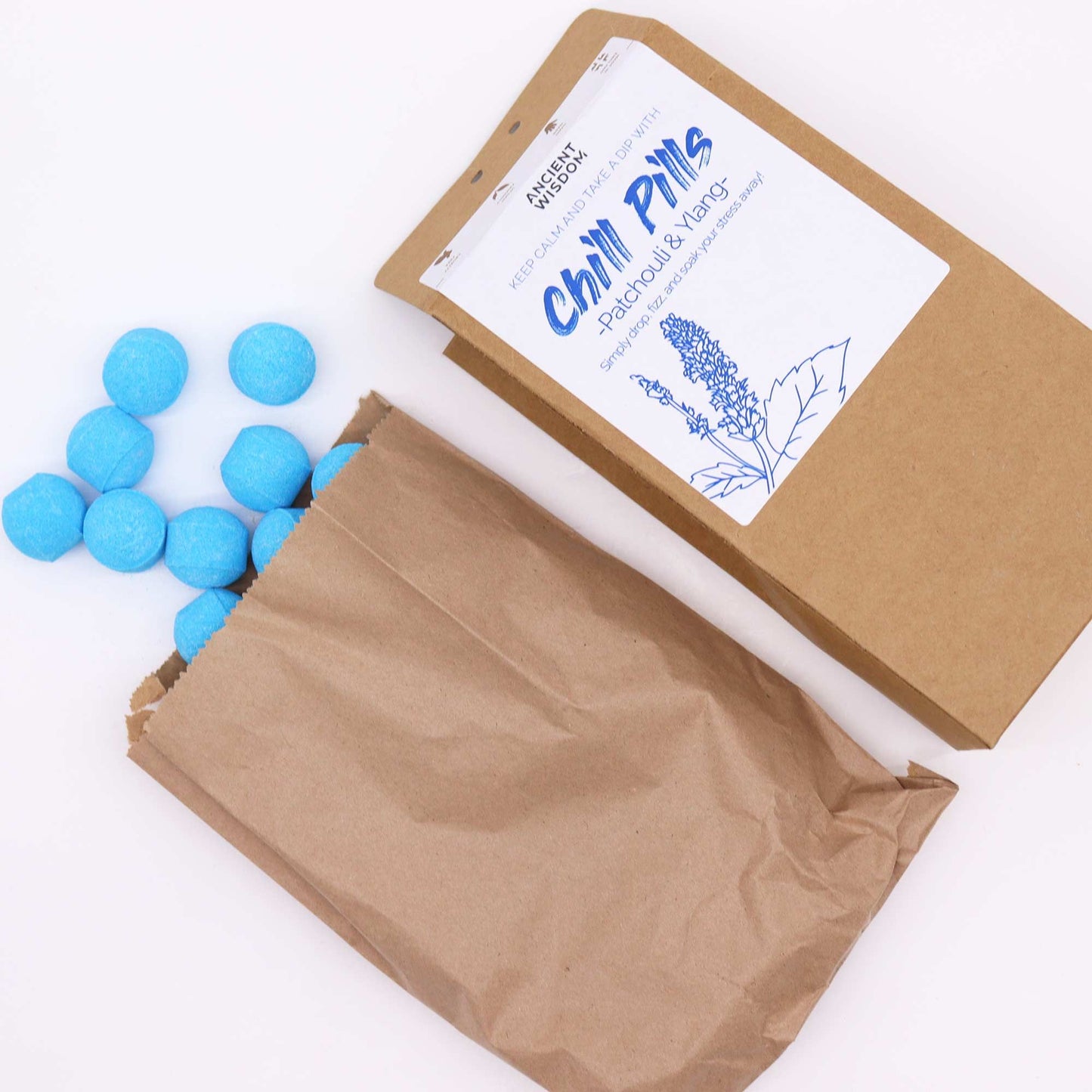 Darčekové balenie Chill Pills 350 g - Ylang & Patchouli
