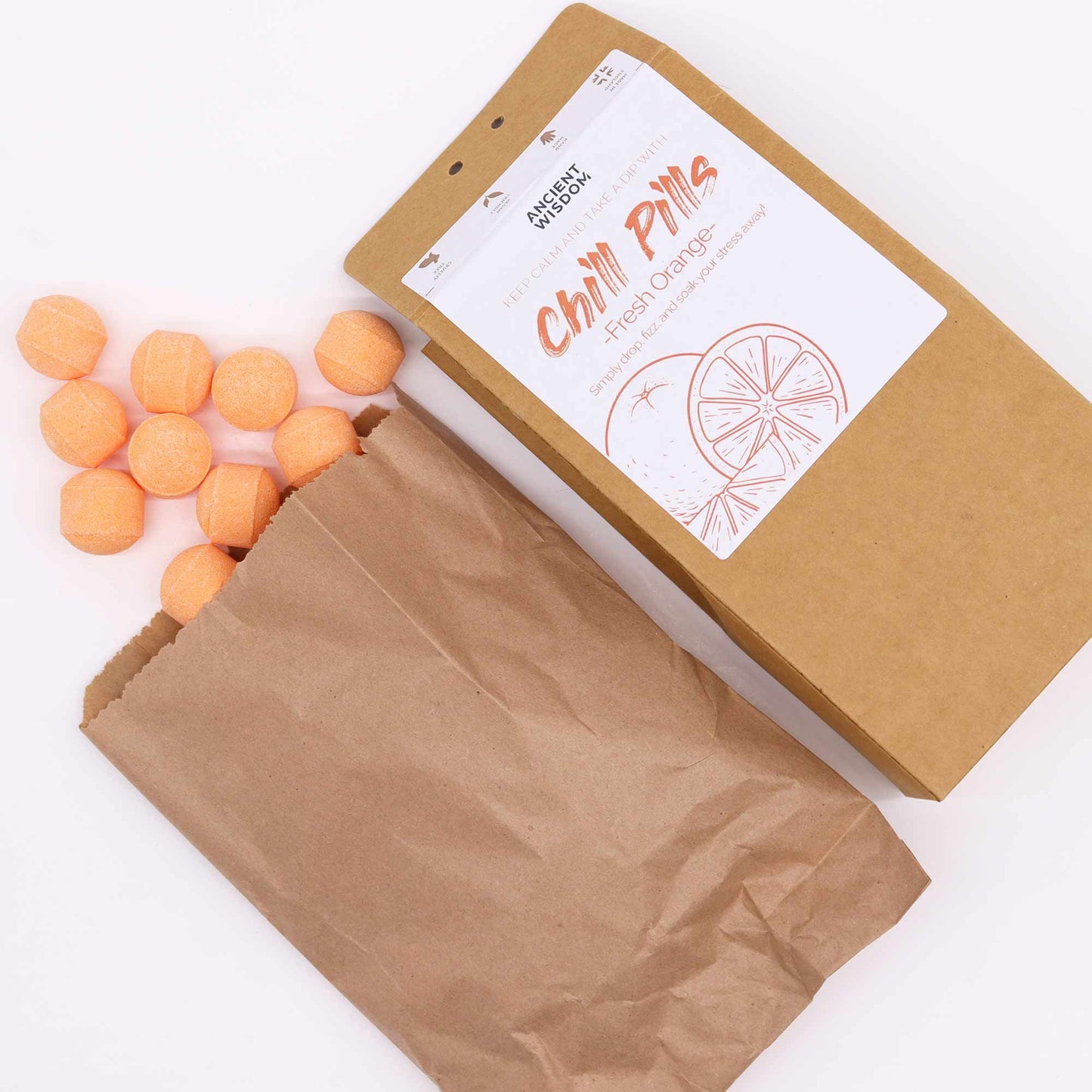 Darčekové balenie Chill Pills 350 g - Fresh Orange