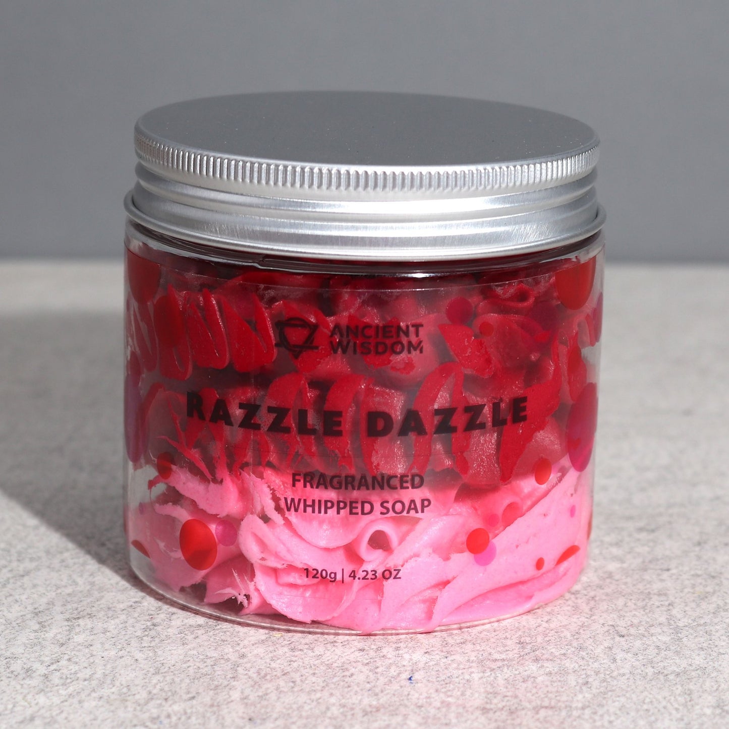 Šľahané krémové mydlo – Razzle Dazzle 120 g