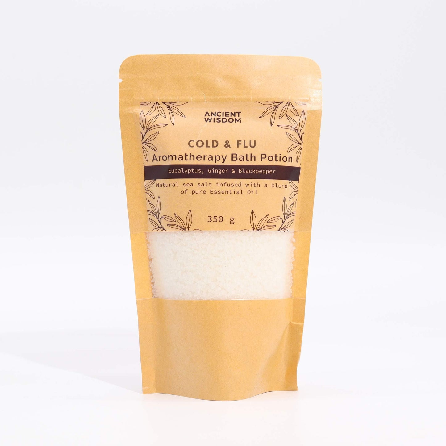 Aromaterapeutická kúpeľová zmes 350 g – Nachladnutie & chrípka