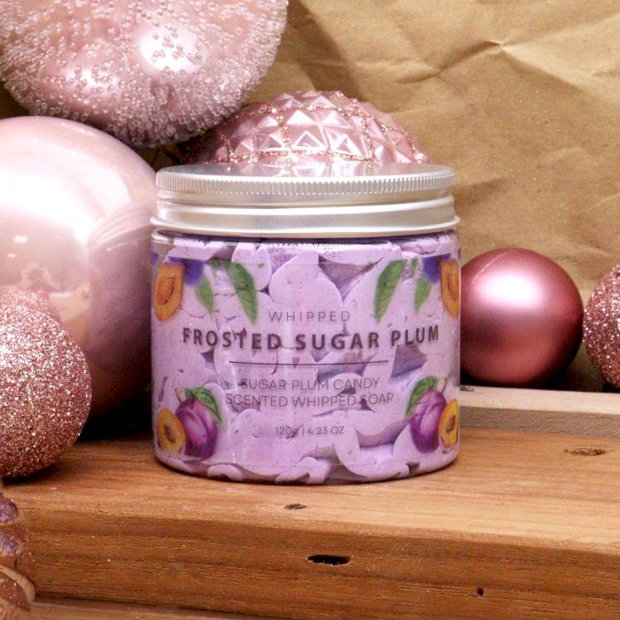 Šľahané krémové mydlo – Frosted Sugar Plum 120 g