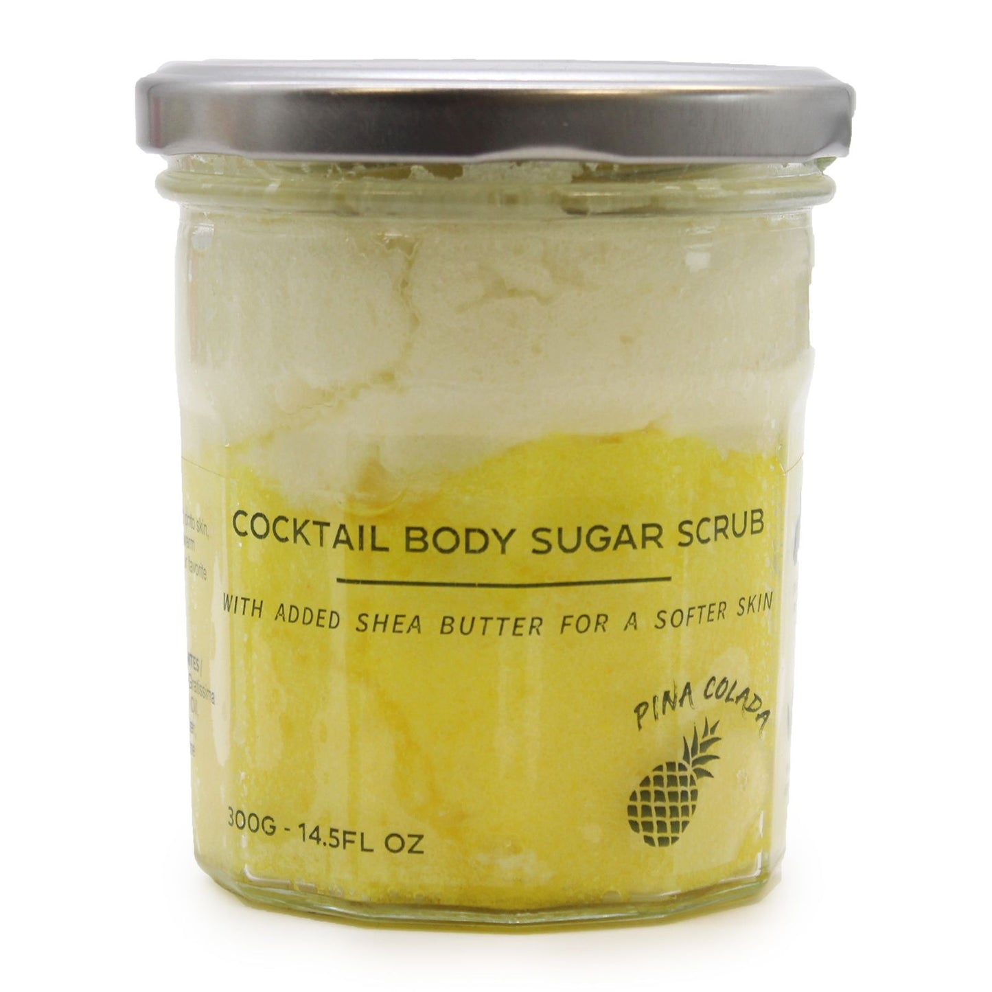 Cukrový telový peeling s vôňou - Pinacolada, 300 g