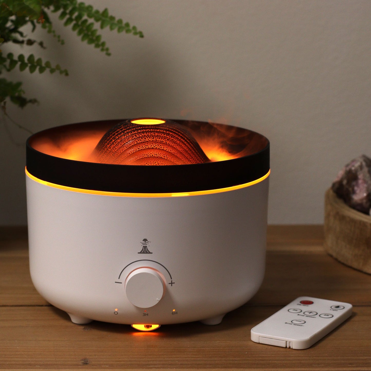 Large Volcano Effect Aróma Diffuser (plug) Two Colours