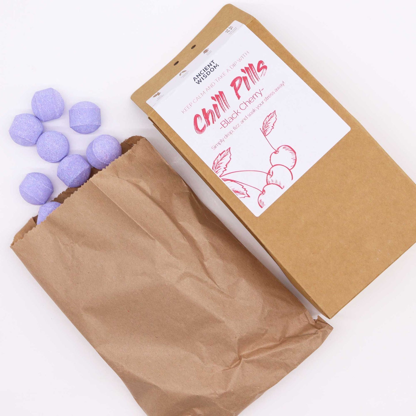 Darčekové balenie Chill Pills 350 g - Black Cherry
