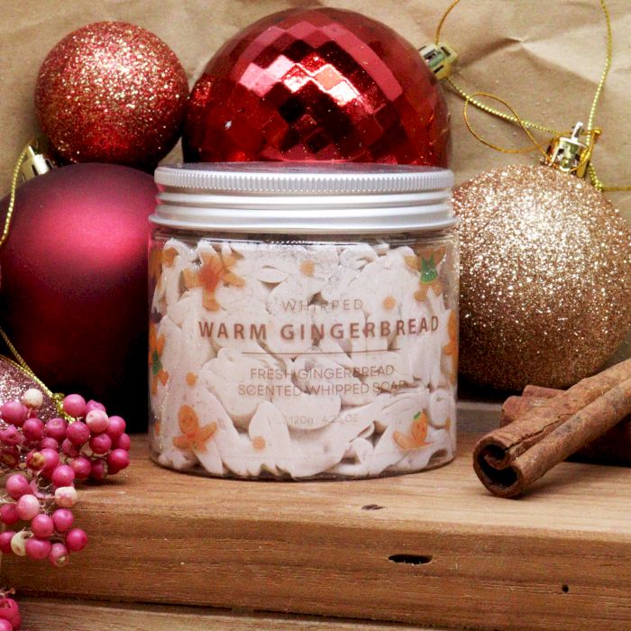 Šľahané krémové mydlo – Warm Gingerbread 120 g