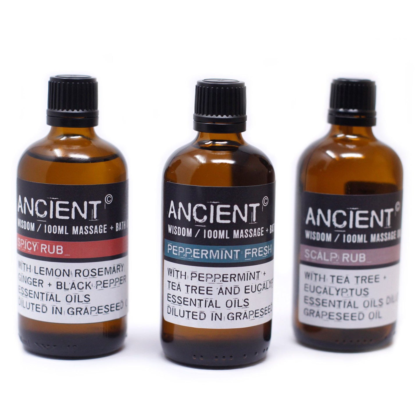Korenený masážny olej - 100 ml