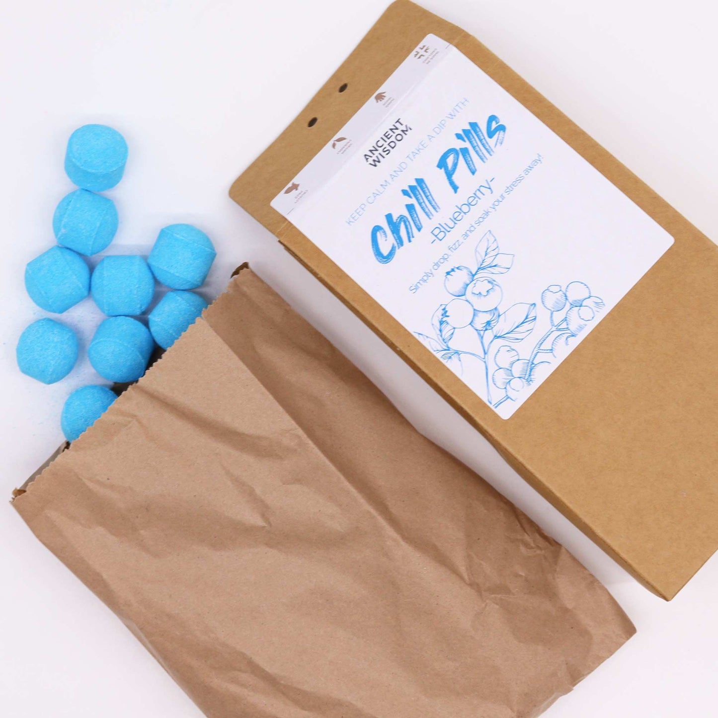 Darčekové balenie Chill Pills 350 g - Blueberry