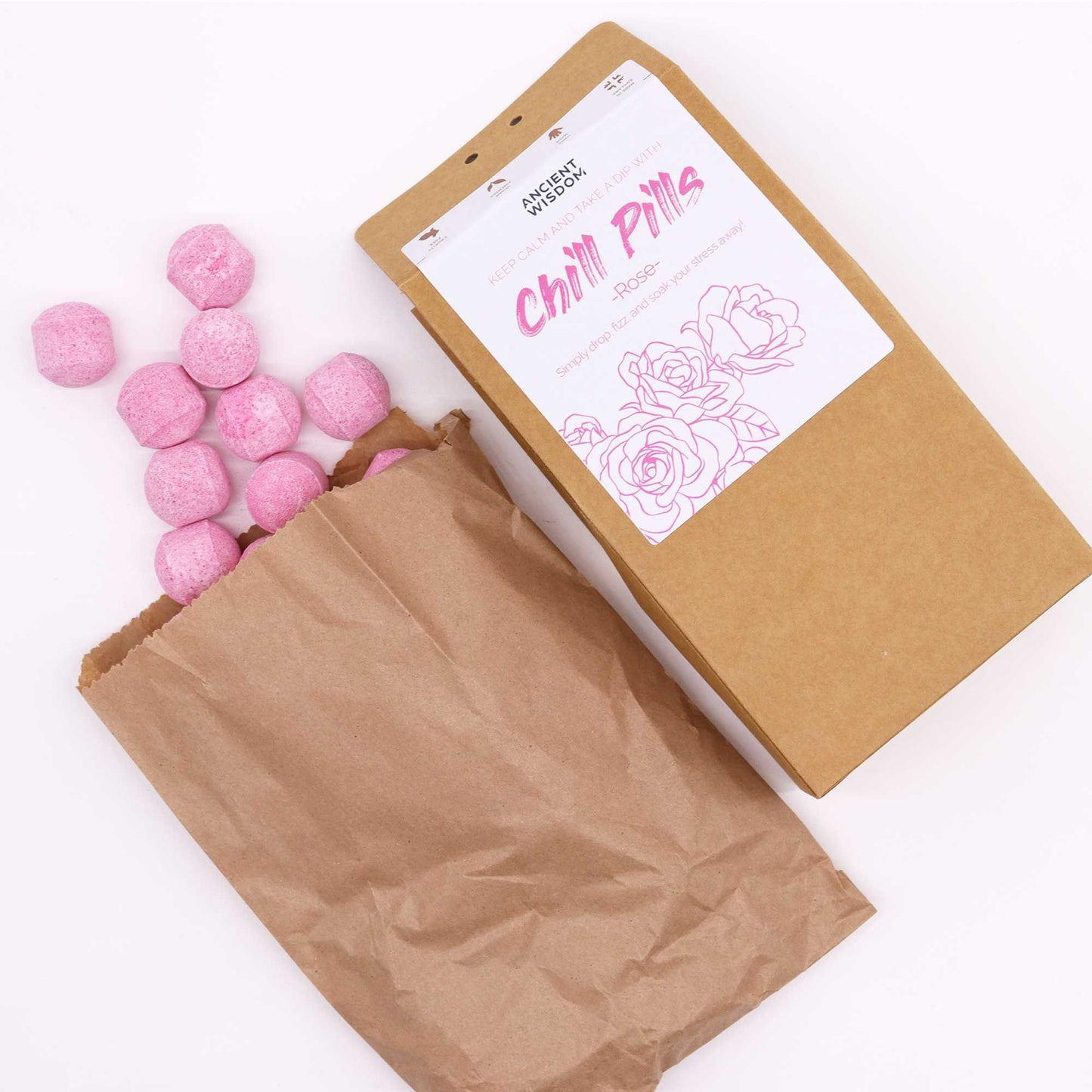 Darčekové balenie Chill Pills 350 g - Rose
