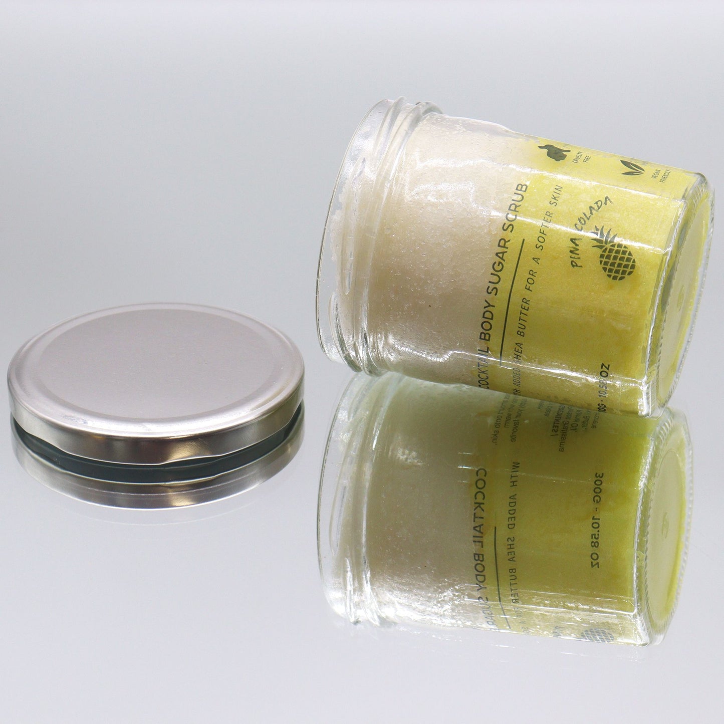 Cukrový telový peeling s vôňou - Pinacolada, 300 g