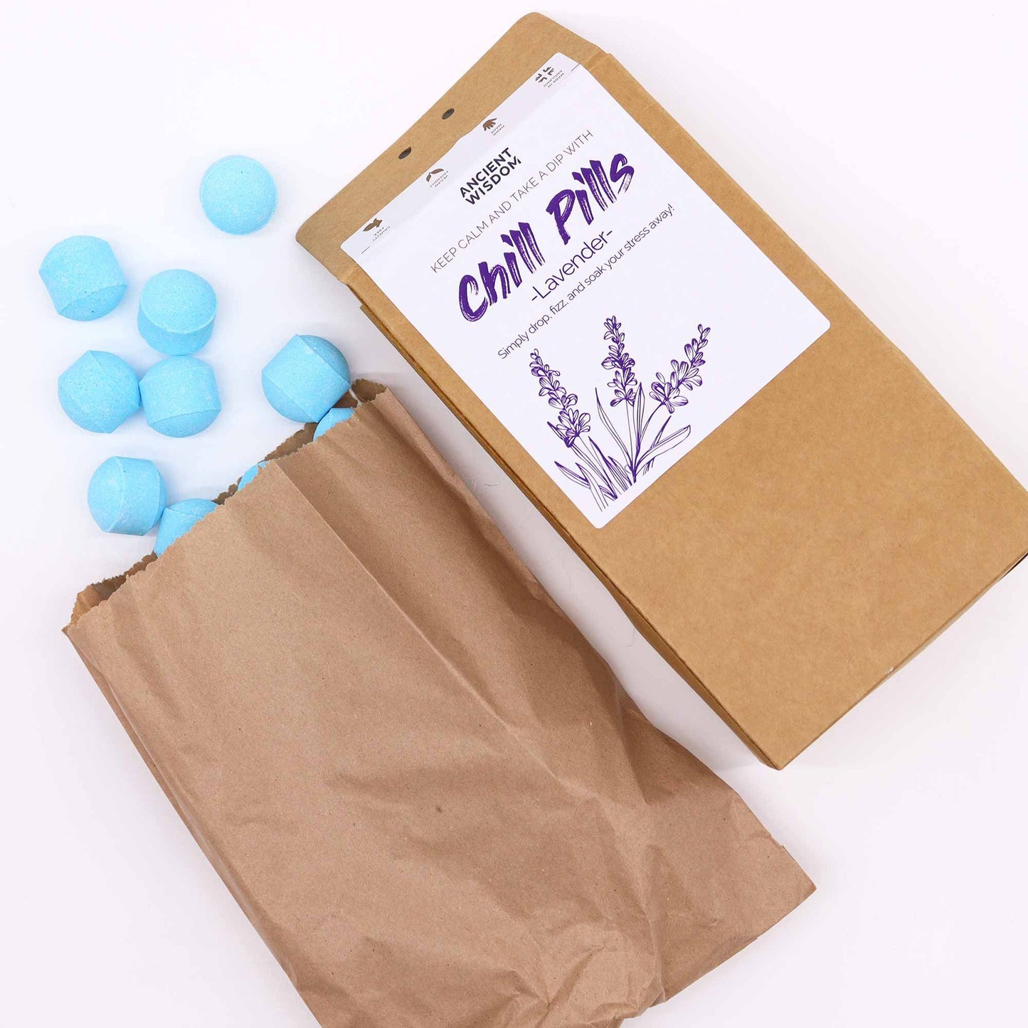 Darčekové balenie Chill Pills 350 g - Lavender