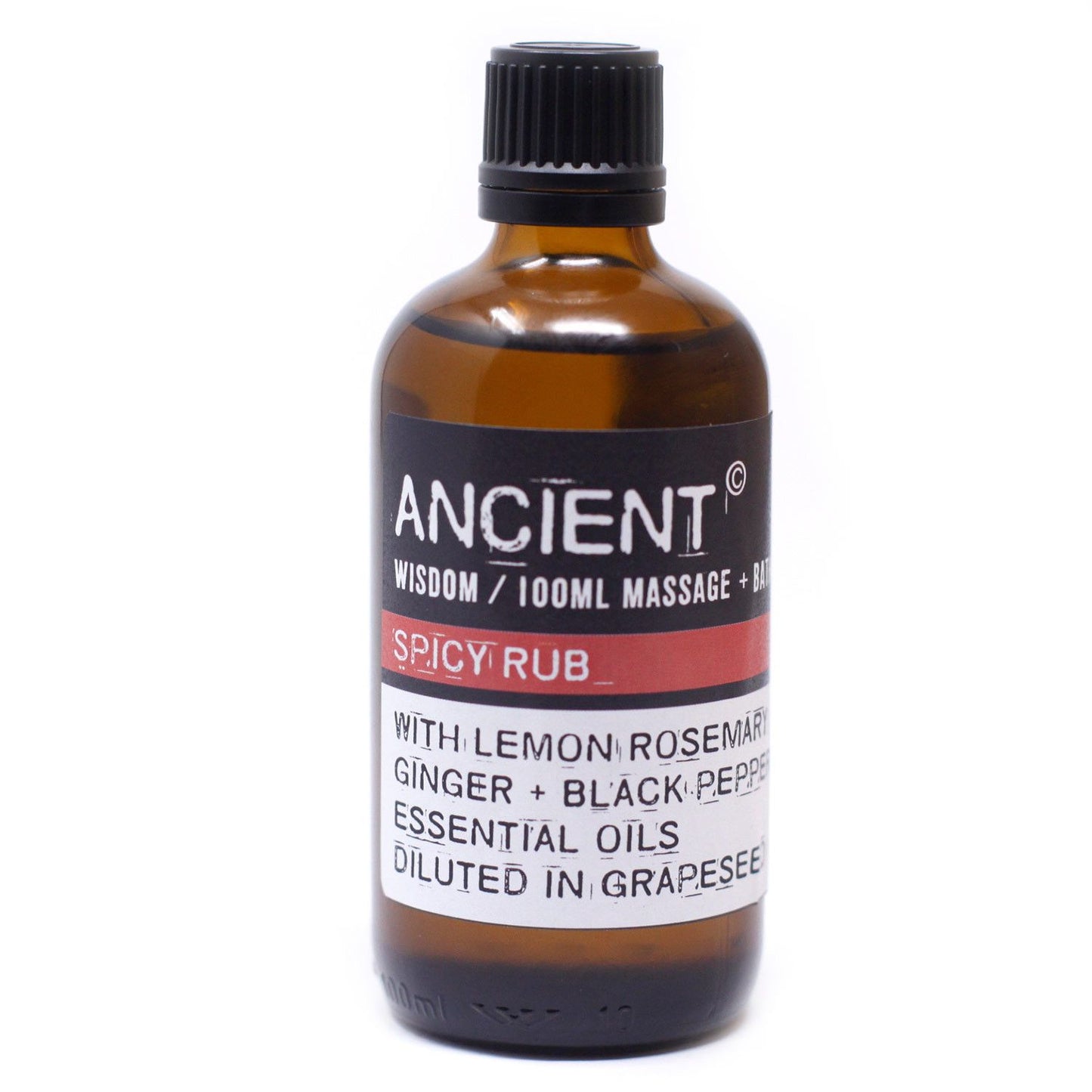 Korenený masážny olej - 100 ml