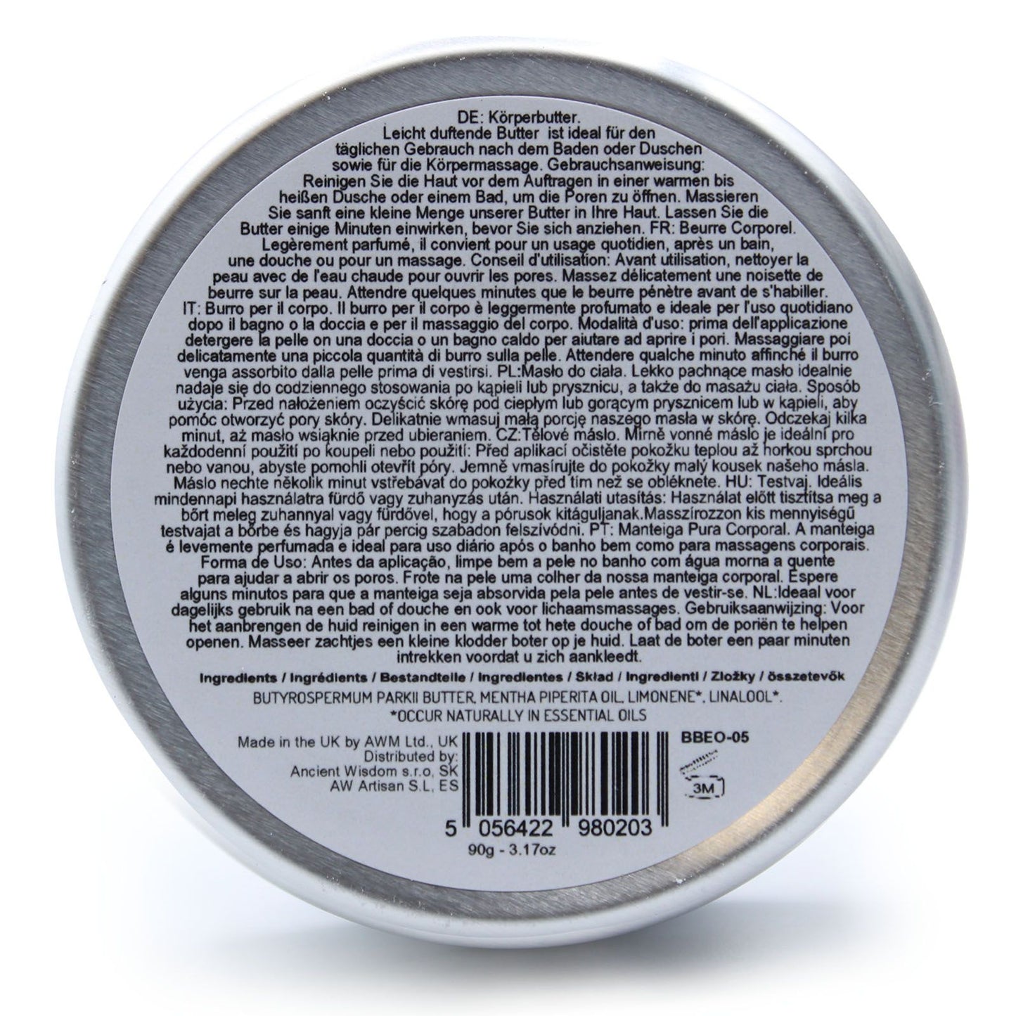 Aromaterapeutické bambucké maslo 90 g - santalové drevo