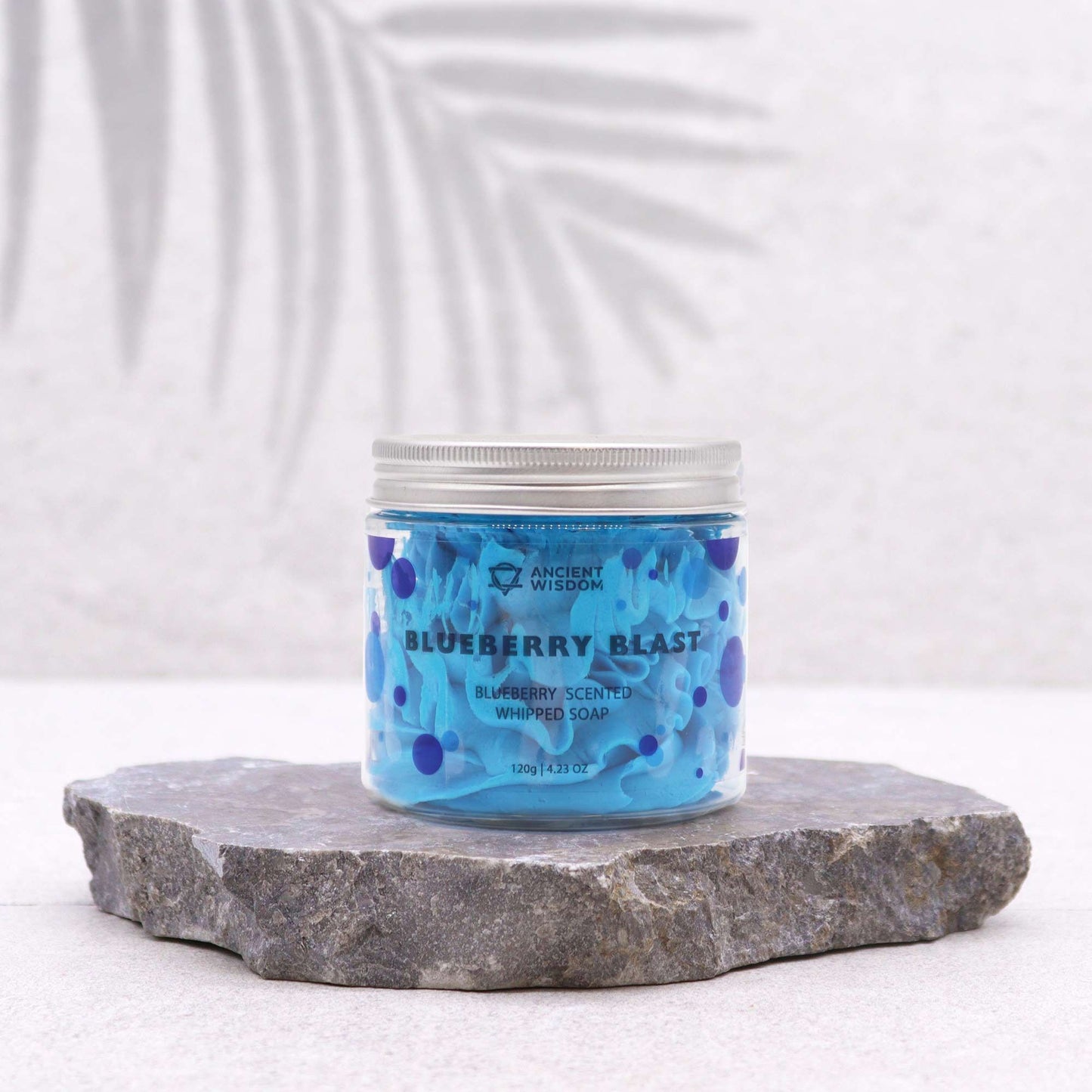Šľahané krémové mydlo - Blueberry 120 g