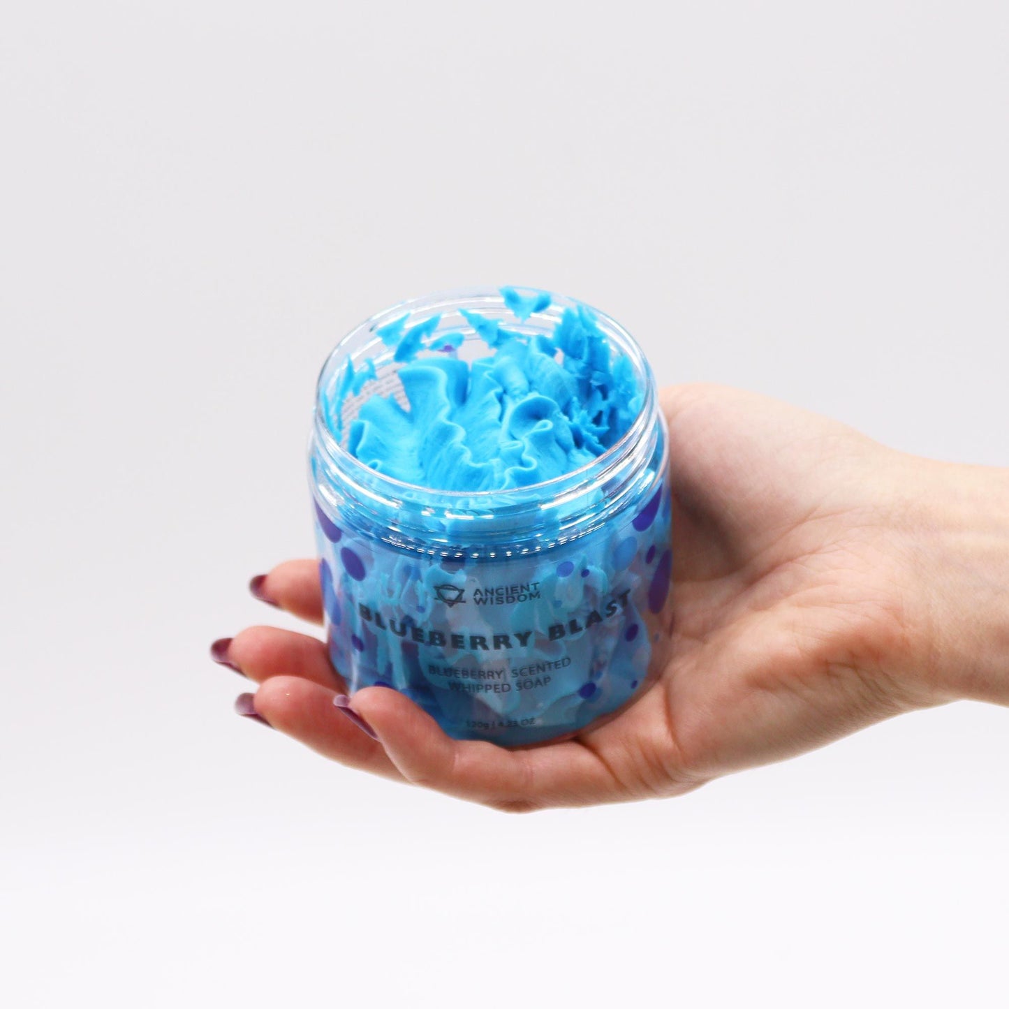 Šľahané krémové mydlo - Blueberry 120 g