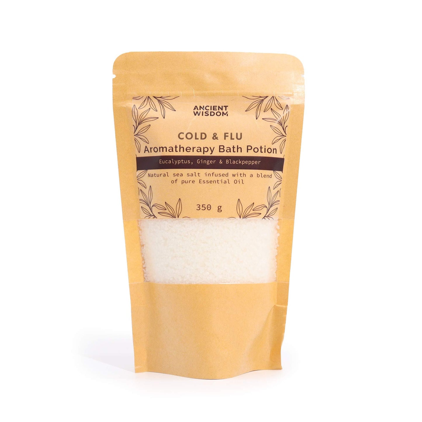 Aromaterapeutická kúpeľová zmes 350 g – Nachladnutie & chrípka