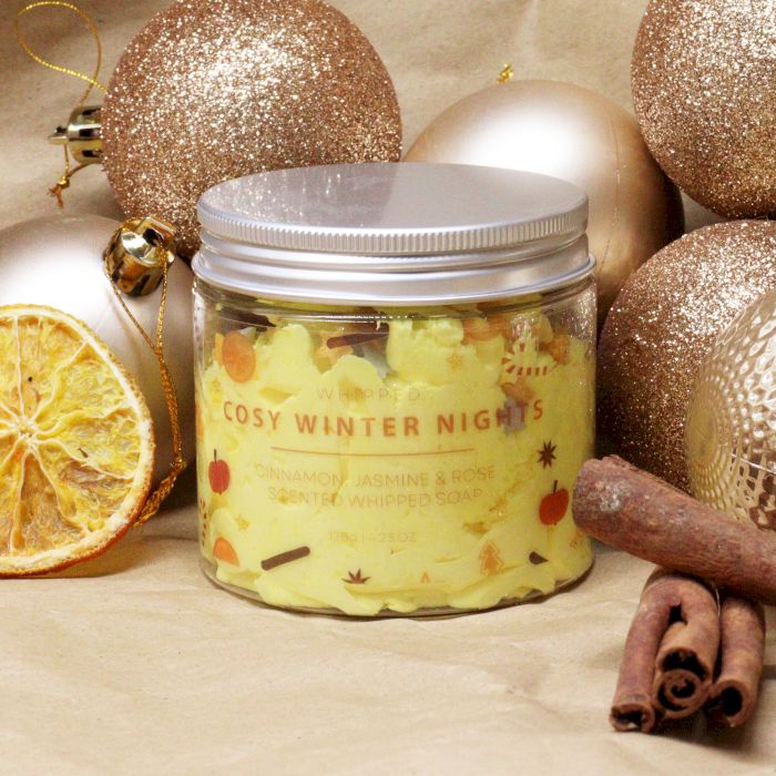 Šľahané krémové mydlo - Cosy Winter Nights 120 g