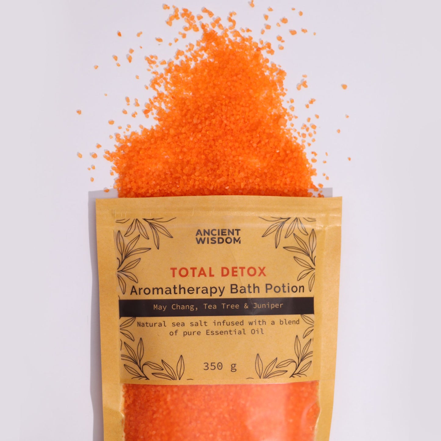 Aromaterapeutická kúpeľová zmes 350 g - Totálny detox