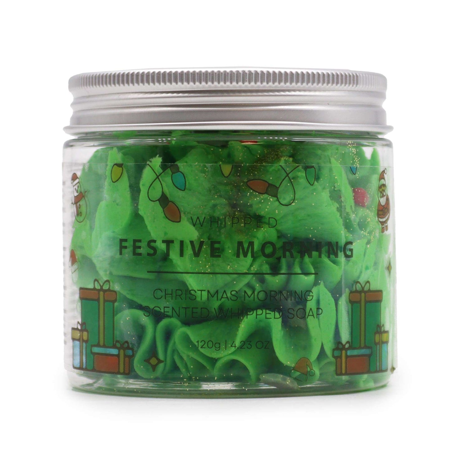Šľahané krémové mydlo - Festive Morning 120 g