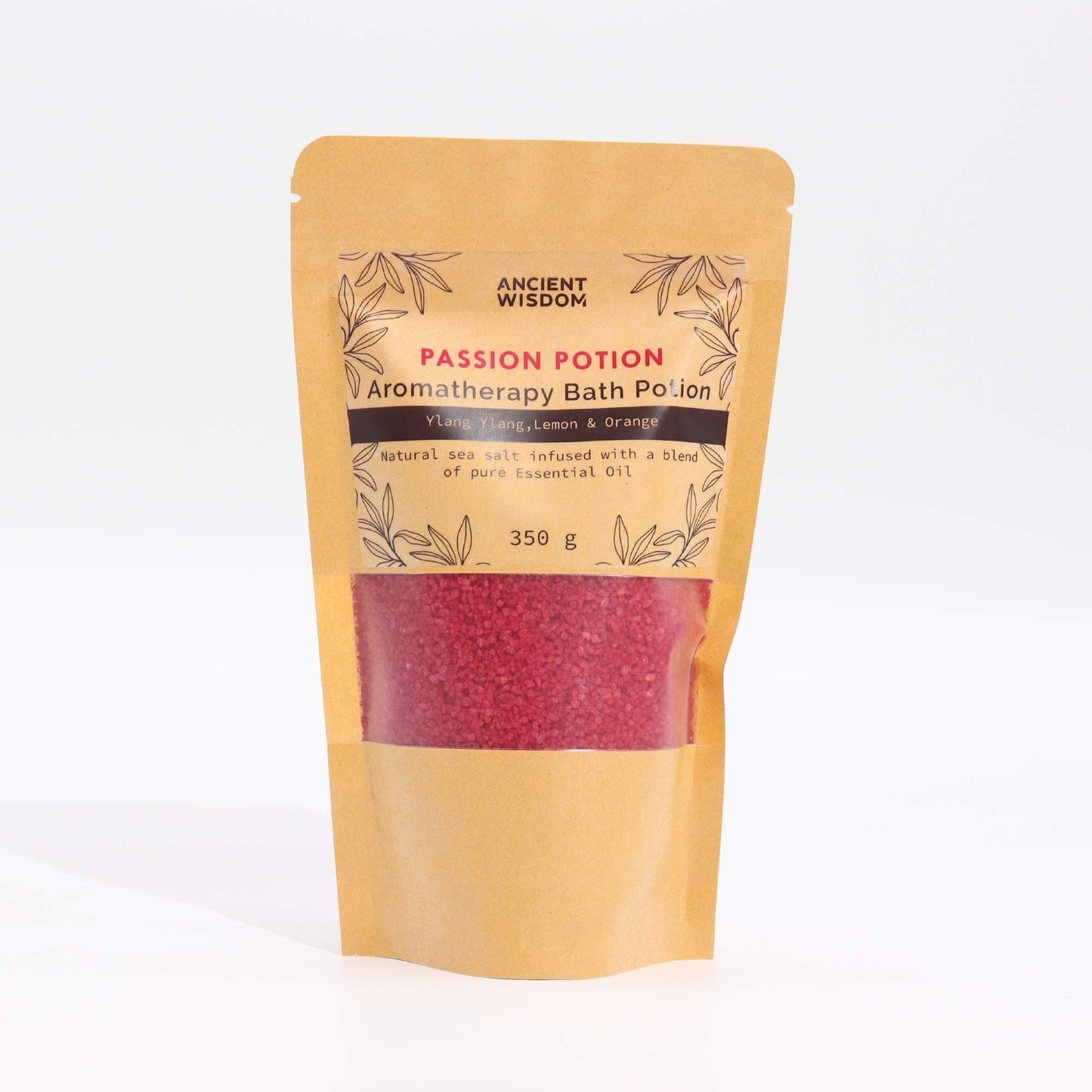 Aromaterapeutická kúpeľová zmes 350 g - Vášeň