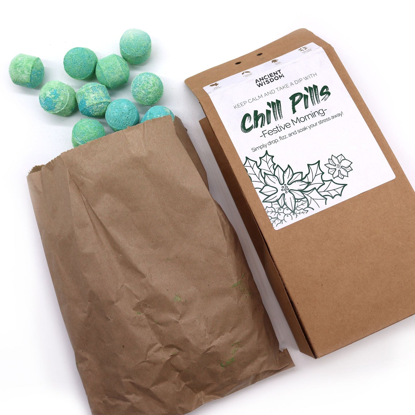 Darčekové balenie Chill Pills 350 g - Festive Morning