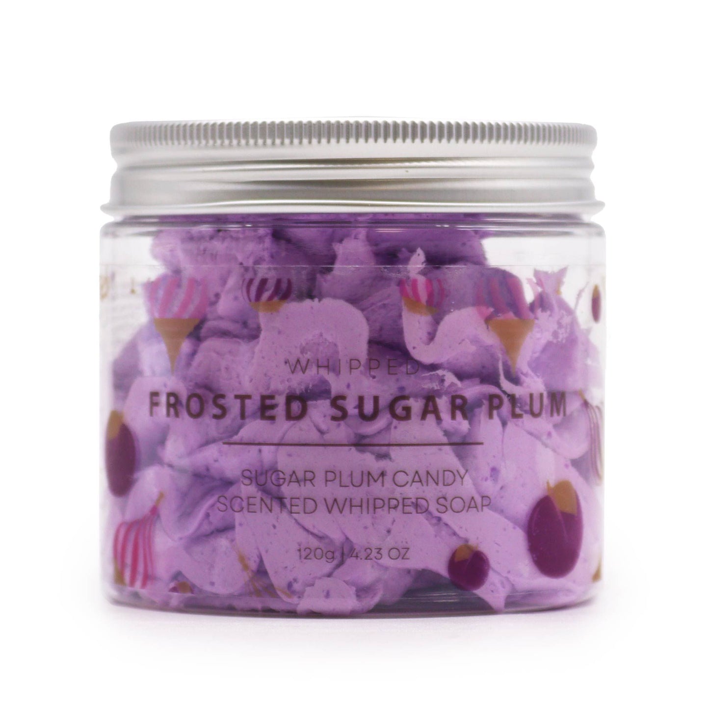 Šľahané krémové mydlo – Frosted Sugar Plum 120 g