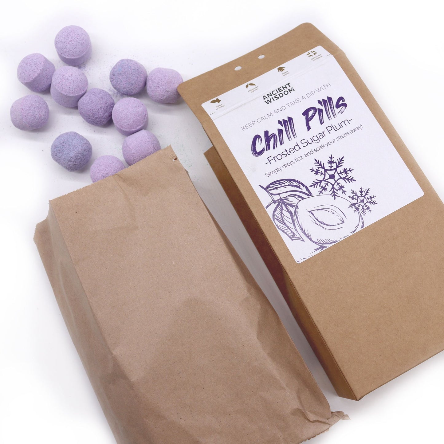 Darčekové balenie Chill Pills 350 g - Frosted Sugar Plum