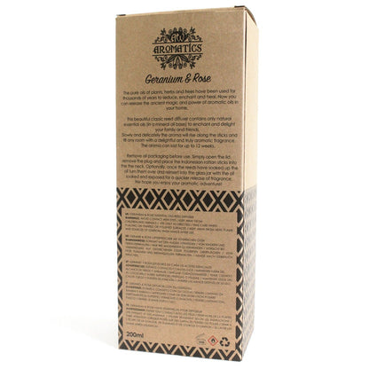 Aróma difuzér s esenciálnymi olejmi Pelargonie &amp; Ruže 200 ml
