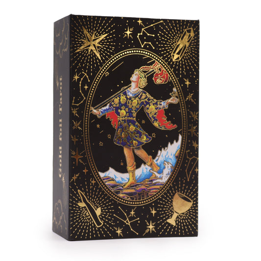 Tarot so zlatou fóliou – Nech mágia začne – darčeková krabička