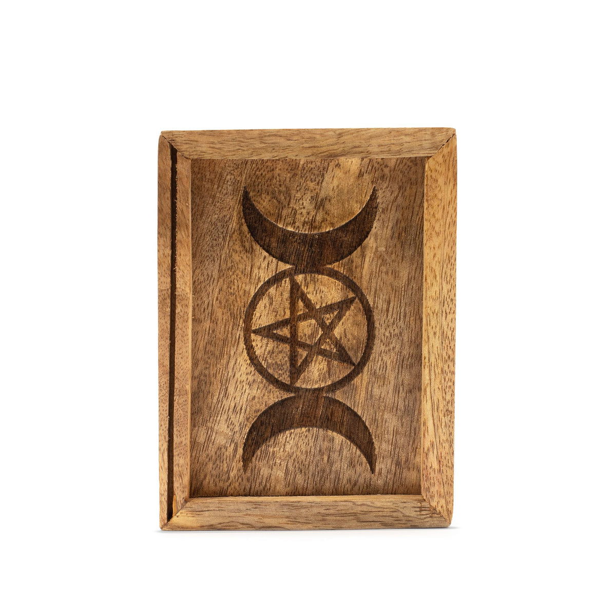 Malá škatuľka na tarot so stojanom