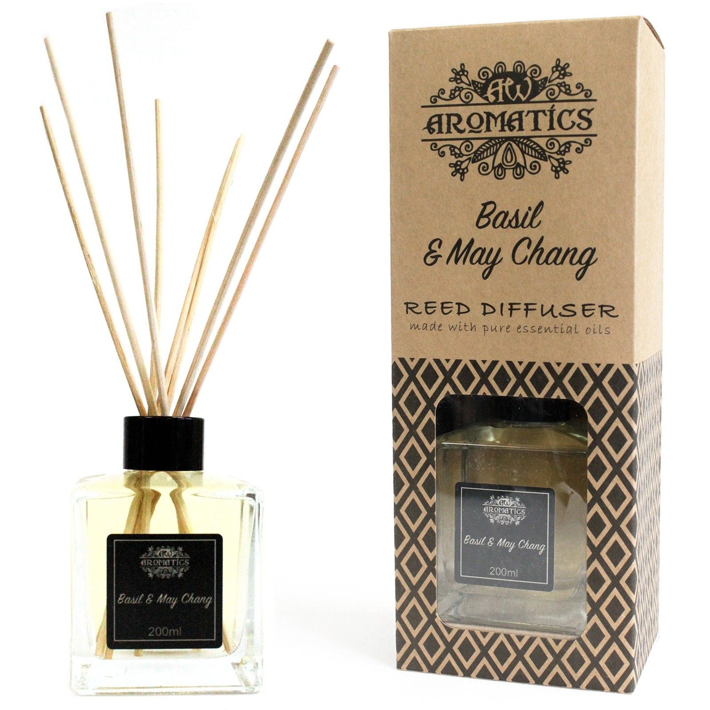 Aróma difuzér s esenciálnymi olejmi Bazalka &amp; Maychang 200 ml