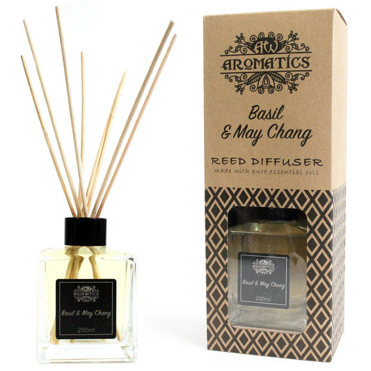 Aróma difuzér s esenciálnymi olejmi Bazalka &amp; Maychang 200 ml