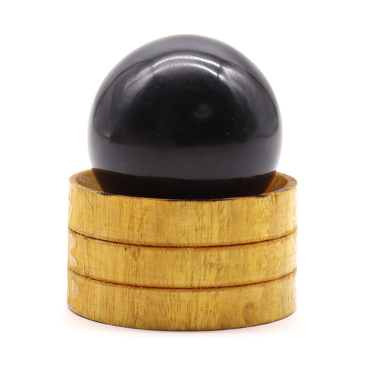 Minerálna guľa so stojanom – turmalín, 40 mm