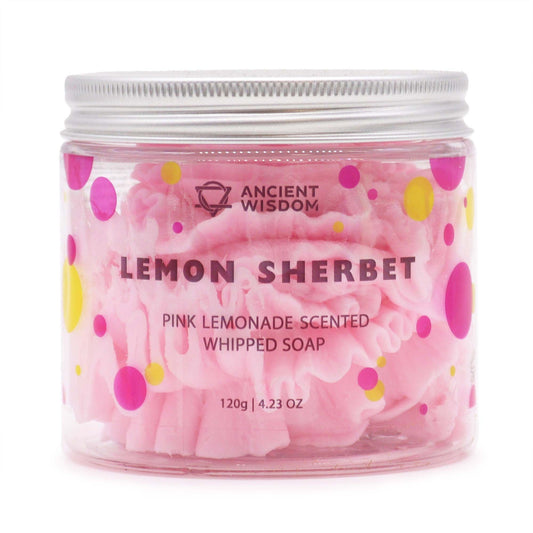 Šľahané krémové mydlo Ružová limonáda, 120 g