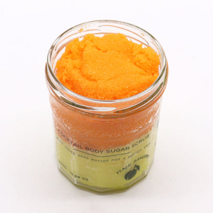 Cukrový telový peeling s vôňou - Peach Sangria, 300 g