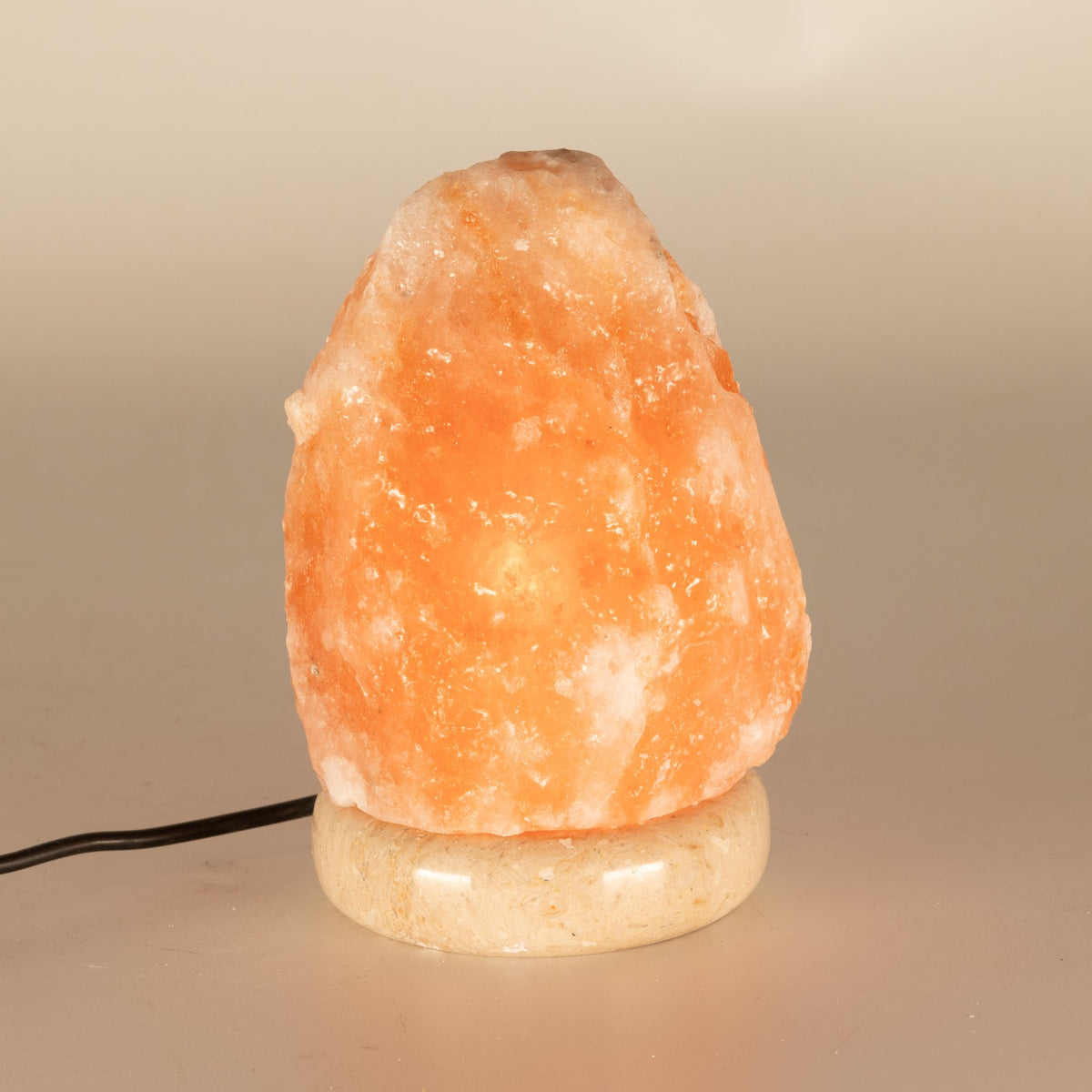 USB soľná lampa, 11,5 cm – farebné svetlo