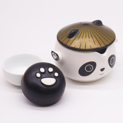 Set čajovej kanvice Kung Fu Panda – dve šálky – cestovné balenie
