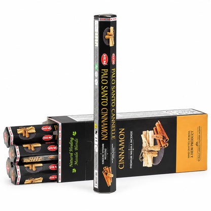 Vonné tyčinky HEM – Palo Santo a škorica