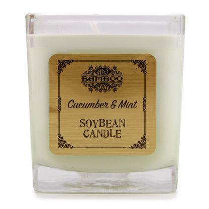 Soybean Jar Candle - Cucumber &amp; Mint