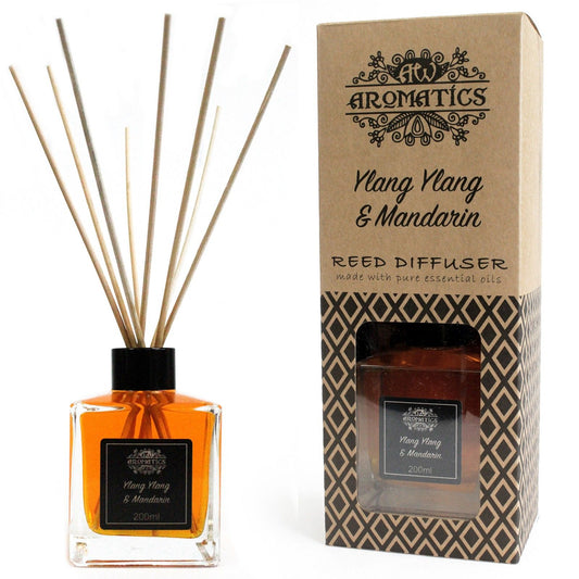 Aróma difuzér s esenciálnymi olejmi Ylang-ylang &amp; Mandarinka 200 ml