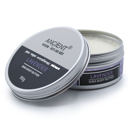 Aromaterapeutické bambucké maslo 90 g - levanduľa