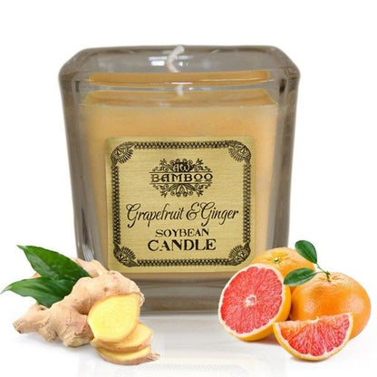 Soybean Jar Candle - Grapefruit &amp; Ginger