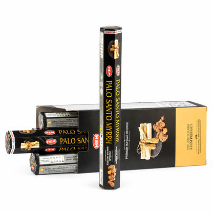 Vonné tyčinky HEM – Palo Santo a myrha
