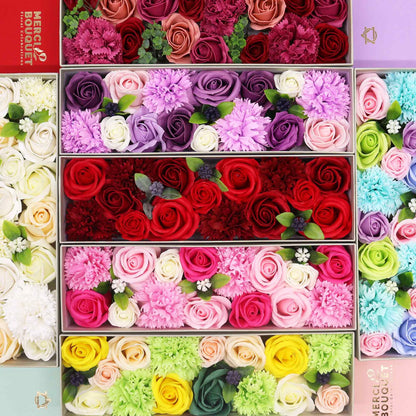 Long Box - Lavender Rose &amp; Carnation